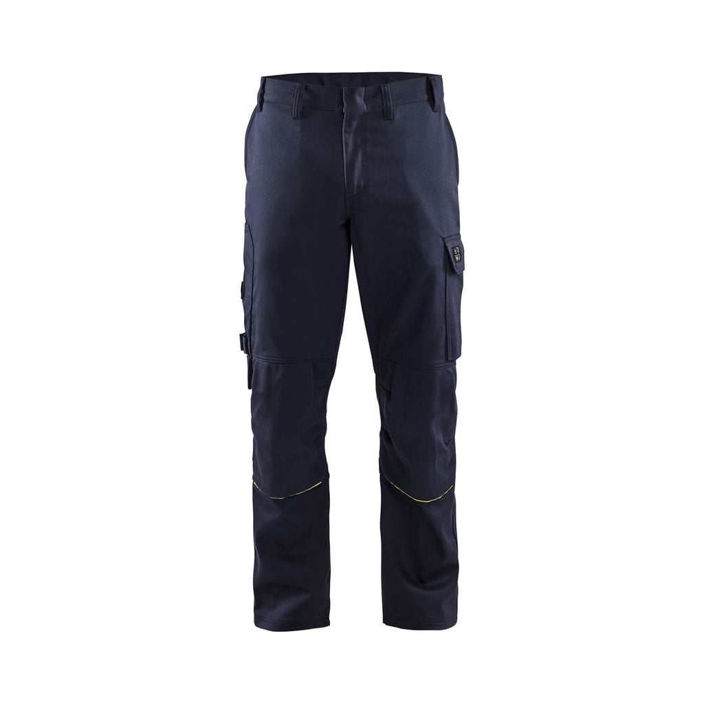 Fire Resistant Welders Cargo Trousers | Welding Trousers- Blue