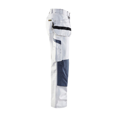 Blaklader 15311210 White Painters Trousers White Right #colour_white
