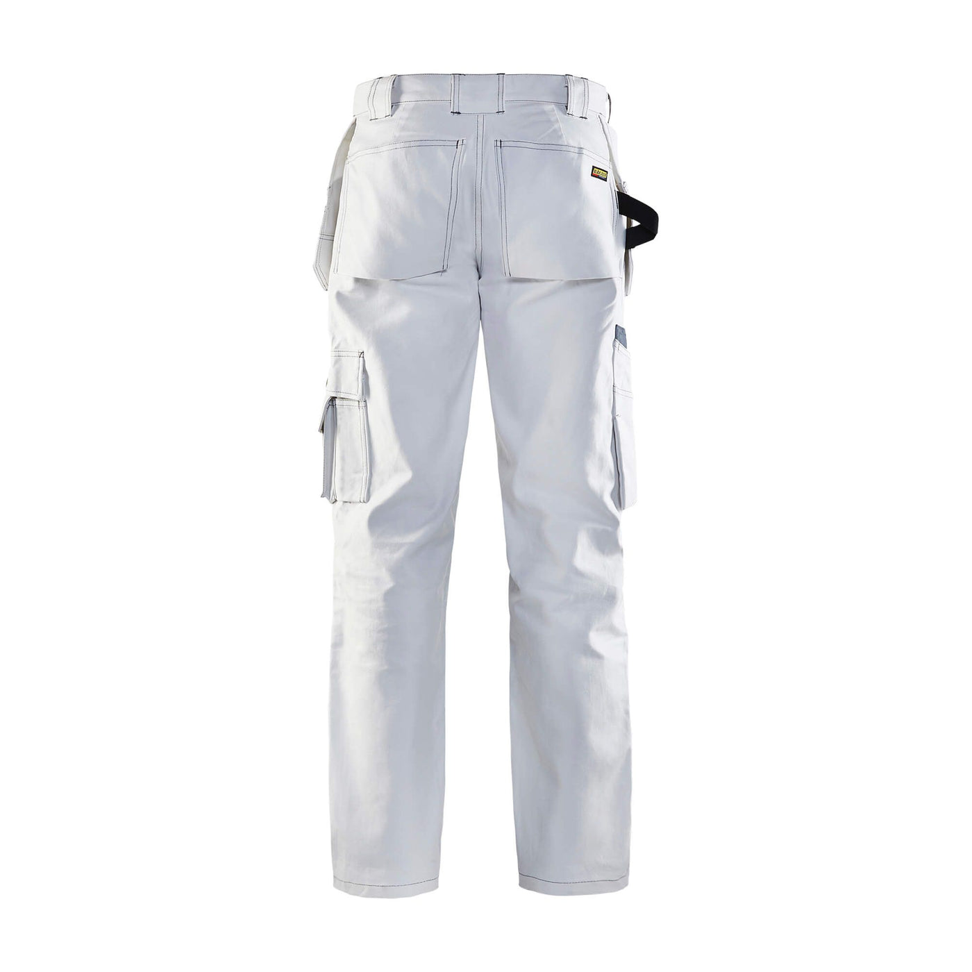 Blaklader 15311210 White Painters Trousers White Rear #colour_white