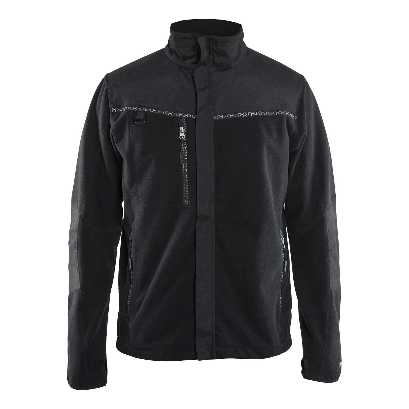 Blaklader 49552524 Windproof Fleece Jacket Black Main #colour_black