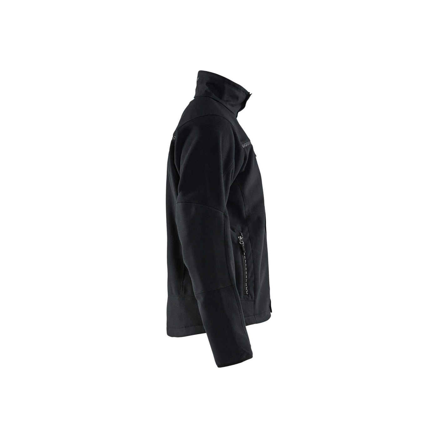 Blaklader 49552524 Windproof Fleece Jacket Black Right #colour_black