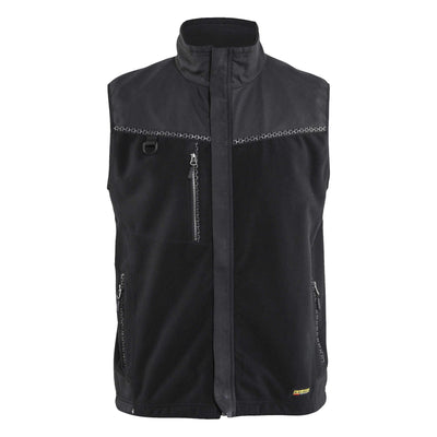 Blaklader 38552524 Windproof Fleece Vest Black Main #colour_black