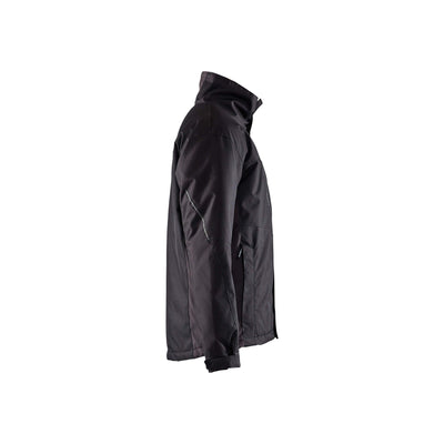 Blaklader 49181977 Winter Jacket Black Black/Dark Grey Right #colour_black-dark-grey