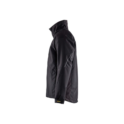 Blaklader 49181977 Winter Jacket Black Black/Dark Grey Left #colour_black-dark-grey