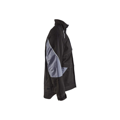 Blaklader 49611516 Winter Jacket Fire-Retardant Black/Grey Right #colour_black-grey