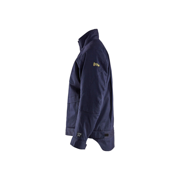 Blaklader 47841516 Winter Jacket Flame-Retardant Navy Blue Left #colour_navy-blue