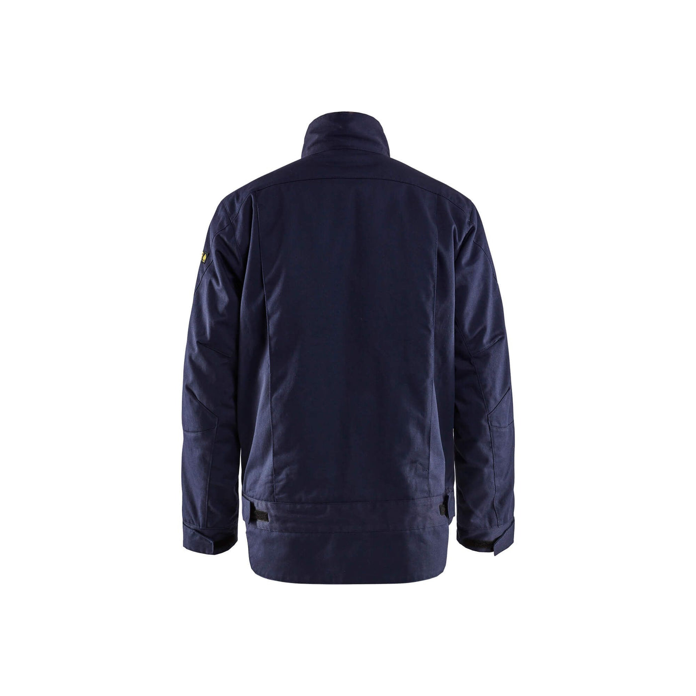 Blaklader 47841516 Winter Jacket Flame-Retardant Navy Blue Rear #colour_navy-blue