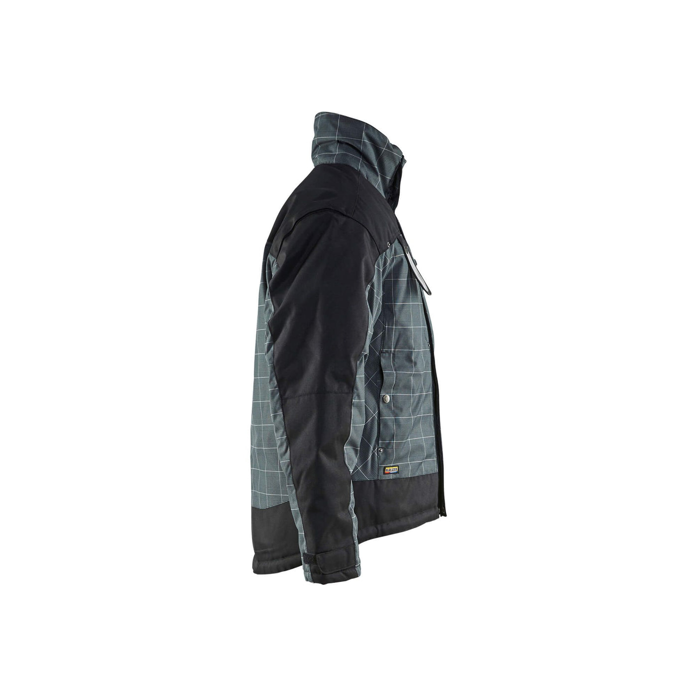 Blaklader 48451952 Winter Jacket Grey Black Grey/Black Right #colour_grey-black