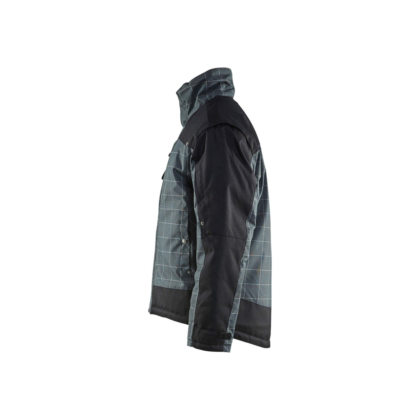 Blaklader 48451952 Winter Jacket Grey Black Grey/Black Left #colour_grey-black