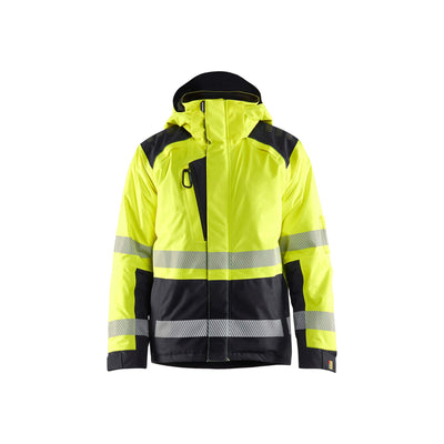 Blaklader 44551987 Winter Jacket Hi-Vis Yellow/Black Main #colour_yellow-black