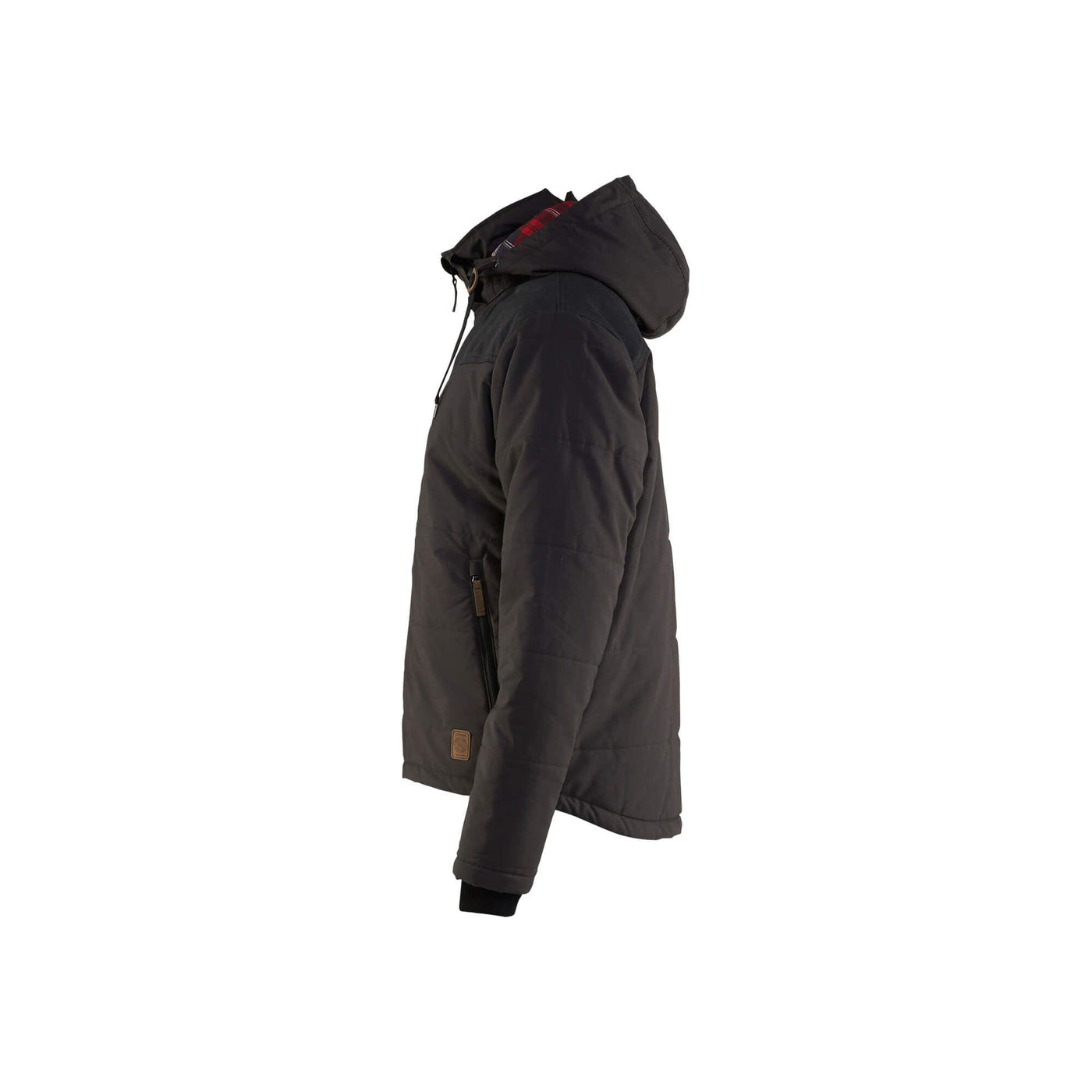 Blaklader 44991845 Winter Jacket Thermal Lined Dark Grey Left #colour_dark-grey