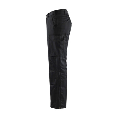 Blaklader 18001900 Winter Lined Trousers Black Left #colour_black