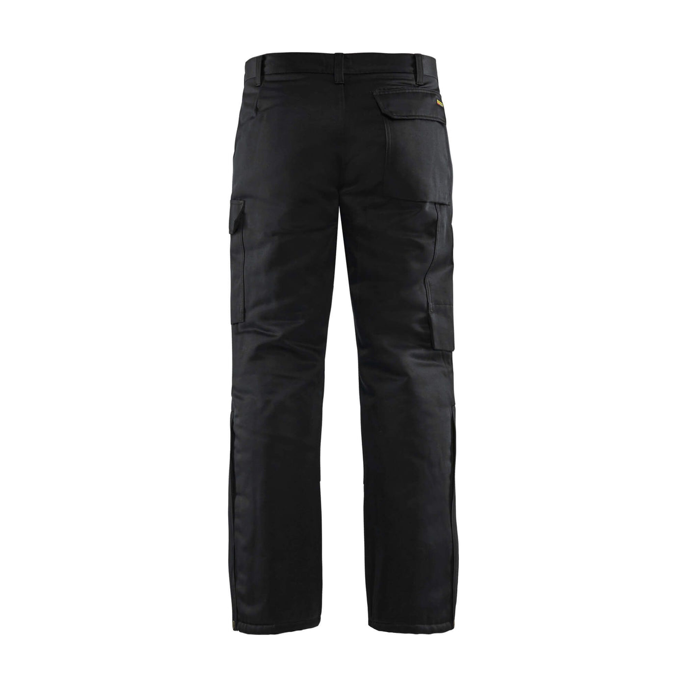 Blaklader 18001900 Winter Lined Trousers Black Rear #colour_black