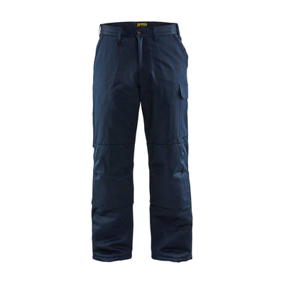 Blaklader 18001900 Winter Lined Trousers Navy Blue Main #colour_navy-blue