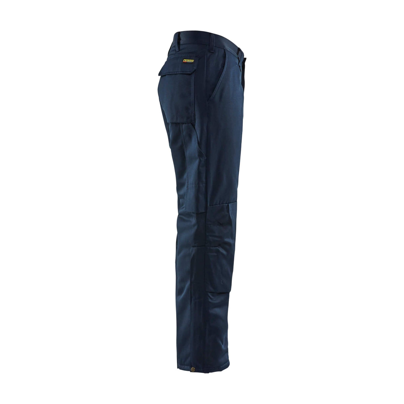 Blaklader 18001900 Winter Lined Trousers Navy Blue Right #colour_navy-blue
