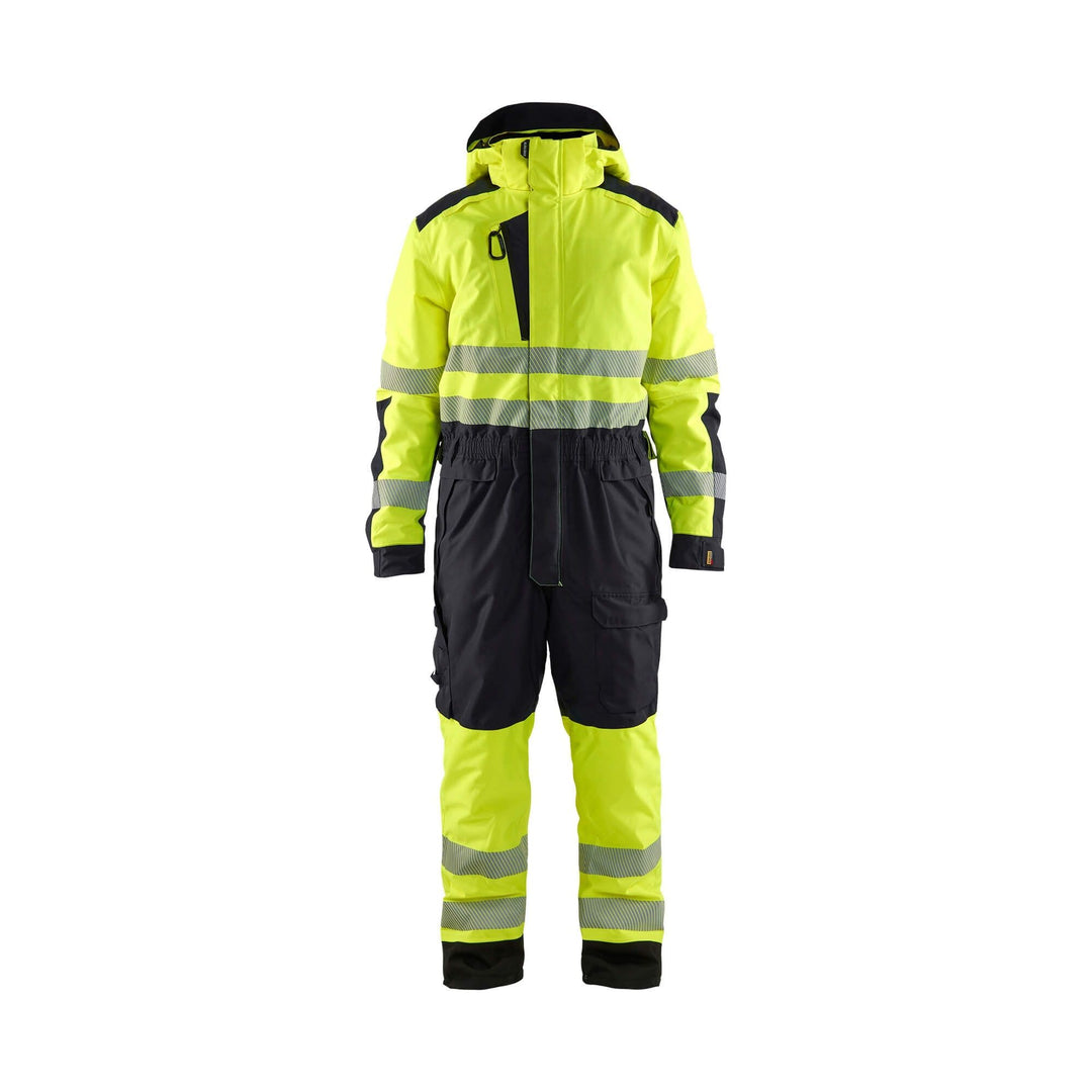 Blaklader 67251977 Winter Overall Hi-Vis Yellow/Black Main #colour_yellow-black