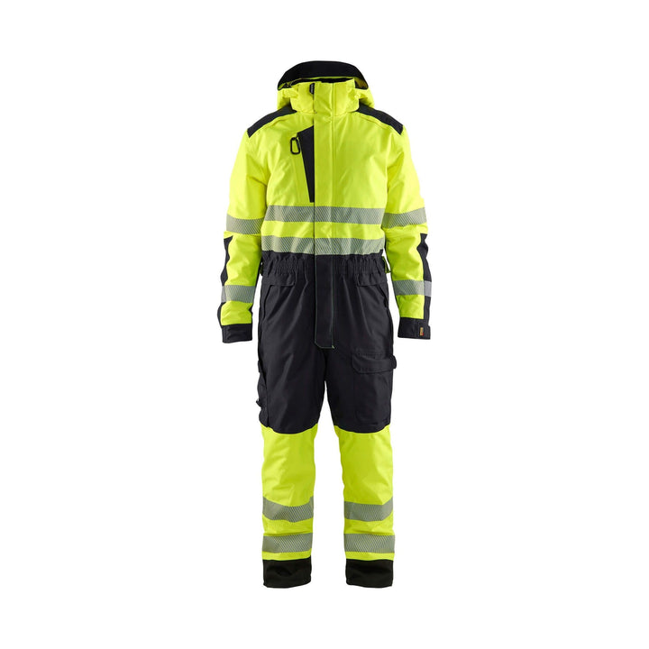 Blaklader 67251977 Winter Overall Hi-Vis Yellow/Black Main #colour_yellow-black