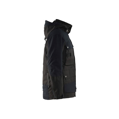Blaklader 44341945 Winter Parka Jacket Black Right #colour_black