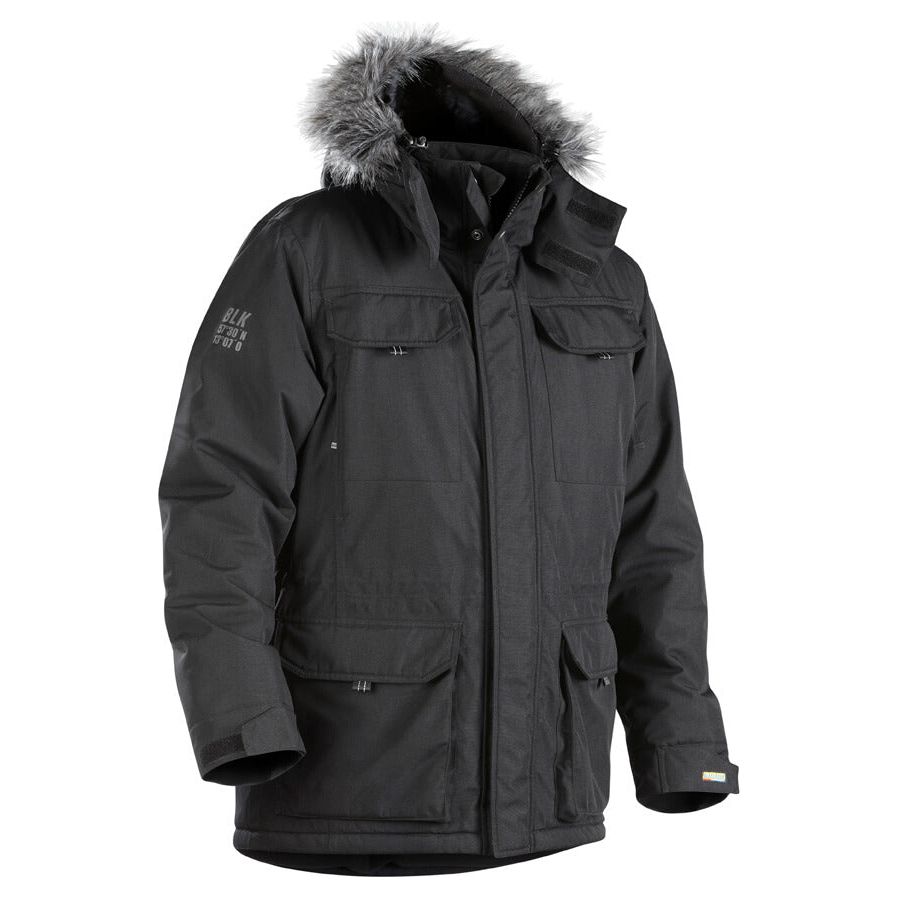 Blaklader 49861959 Winter Parka Jacket Black Black Main #colour_black