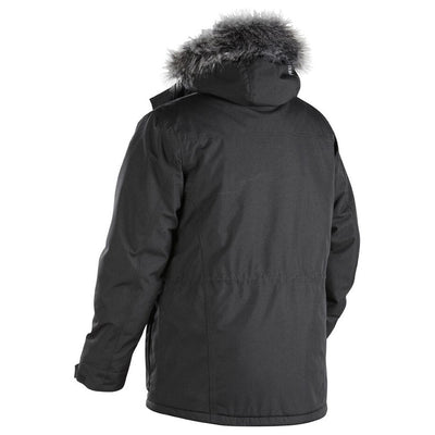 Blaklader 49861959 Winter Parka Jacket Black Black Rear #colour_black
