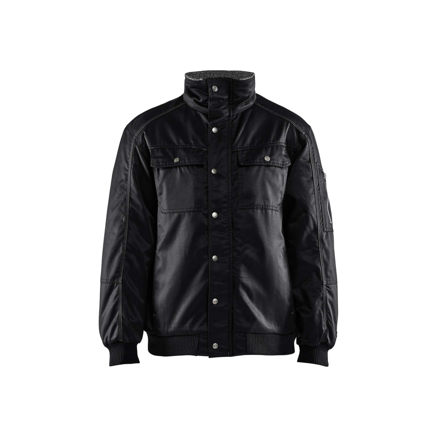Blaklader 49161900 Winter Pilot Jacket Black Main #colour_black