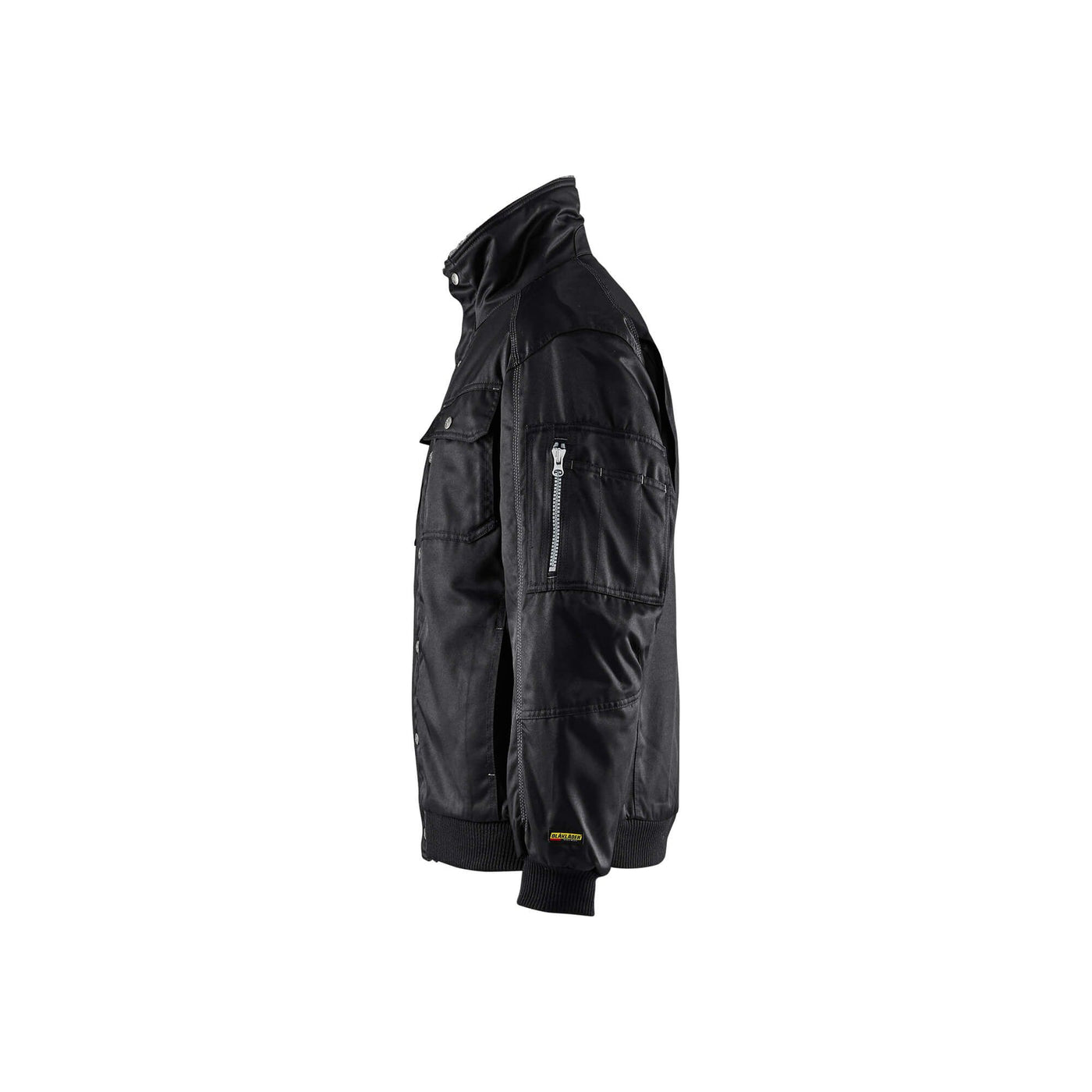Blaklader 49161900 Winter Pilot Jacket Black Left #colour_black