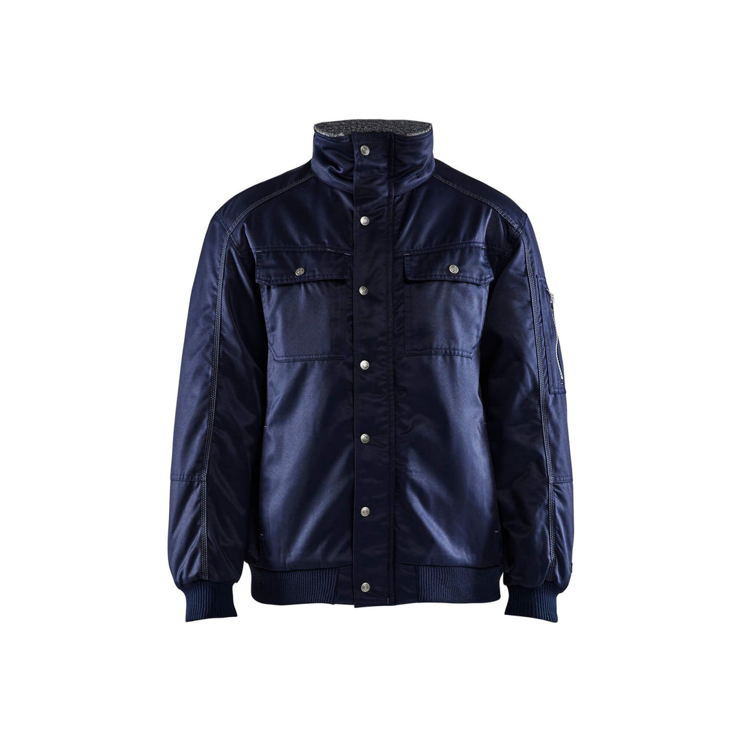 Blaklader 49161900 Winter Pilot Jacket Navy Blue Main #colour_navy-blue