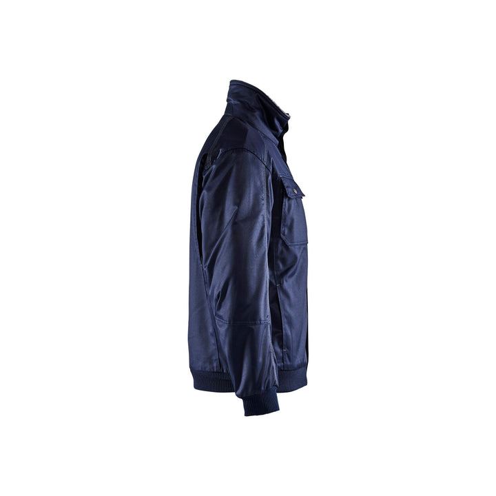 Blaklader 49161900 Winter Pilot Jacket Navy Blue Right #colour_navy-blue