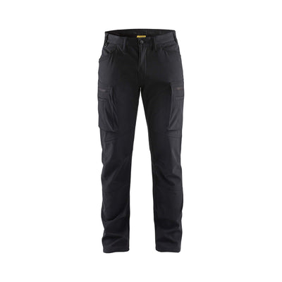 Blaklader 14772513 Winter Softshell Trousers Waterproof Breathable Black Main #colour_black