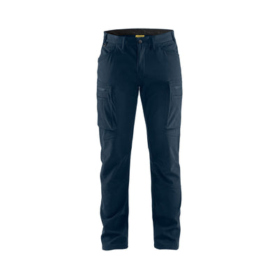 Blaklader 14772513 Winter Softshell Trousers Waterproof Breathable Dark Navy Blue Main #colour_dark-navy-blue