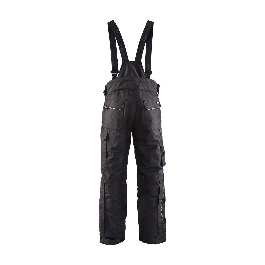 Blaklader 18101977 Winter Waterproof Lined Trousers Black Rear