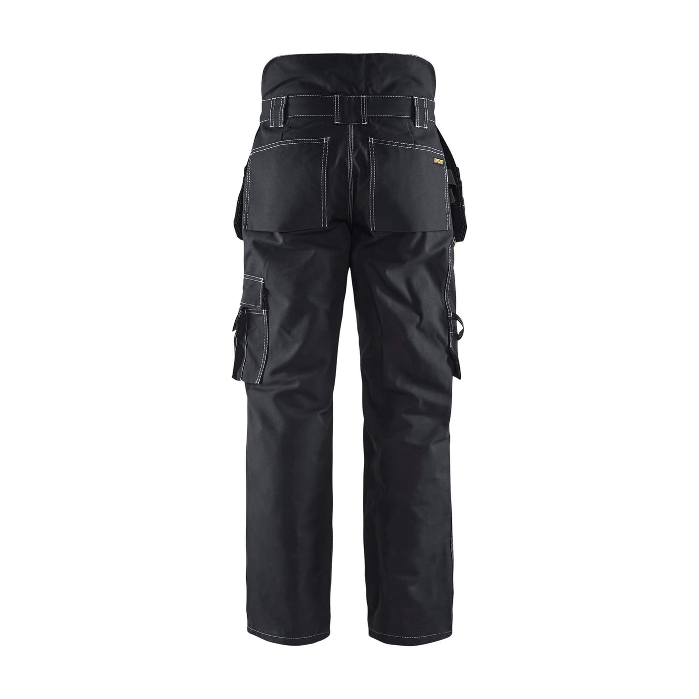 Blaklader 15151370 Winter Work Trousers Black Rear #colour_black