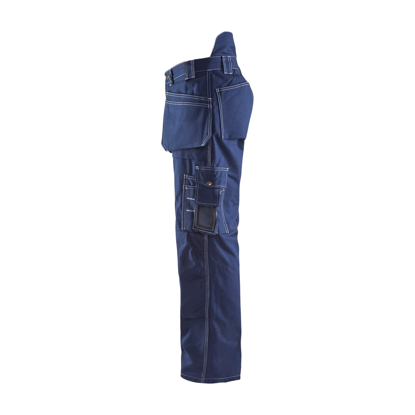 Blaklader 15151370 Winter Work Trousers Navy Blue Left #colour_navy-blue
