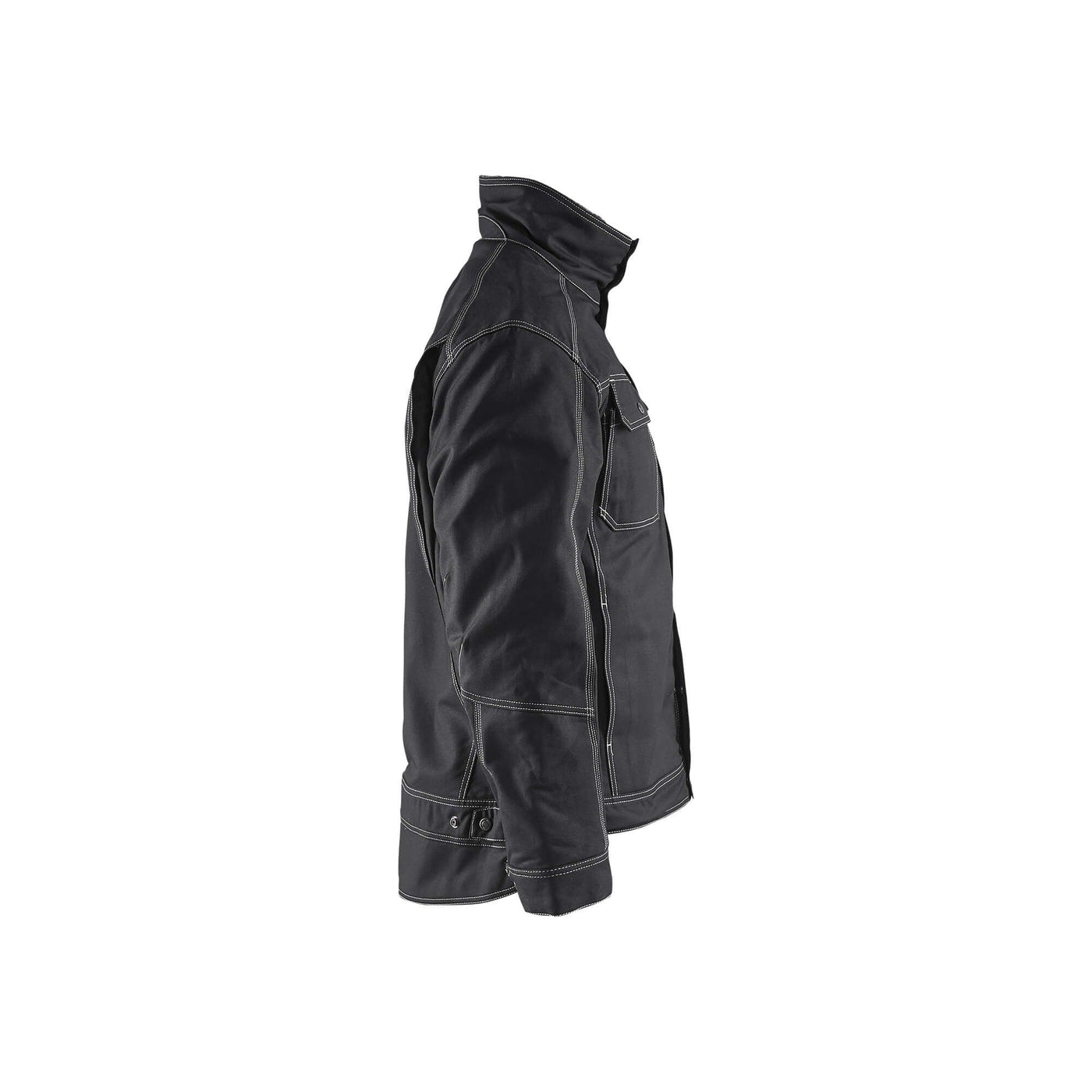 Blaklader 48151370 Winter Workwear Jacket Black Right #colour_black
