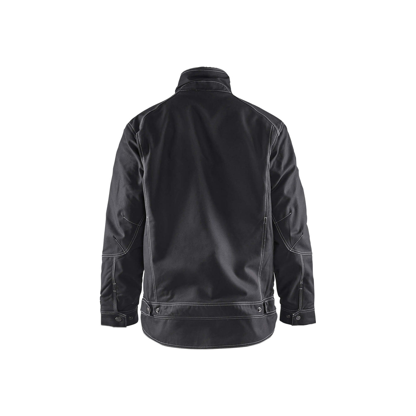 Blaklader 48151370 Winter Workwear Jacket Black Rear #colour_black