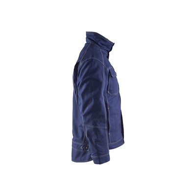 Blaklader 48151370 Winter Workwear Jacket Navy Blue Right #colour_navy-blue
