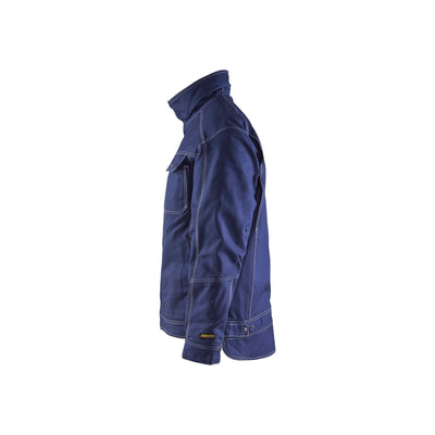 Blaklader 48151370 Winter Workwear Jacket Navy Blue Left #colour_navy-blue