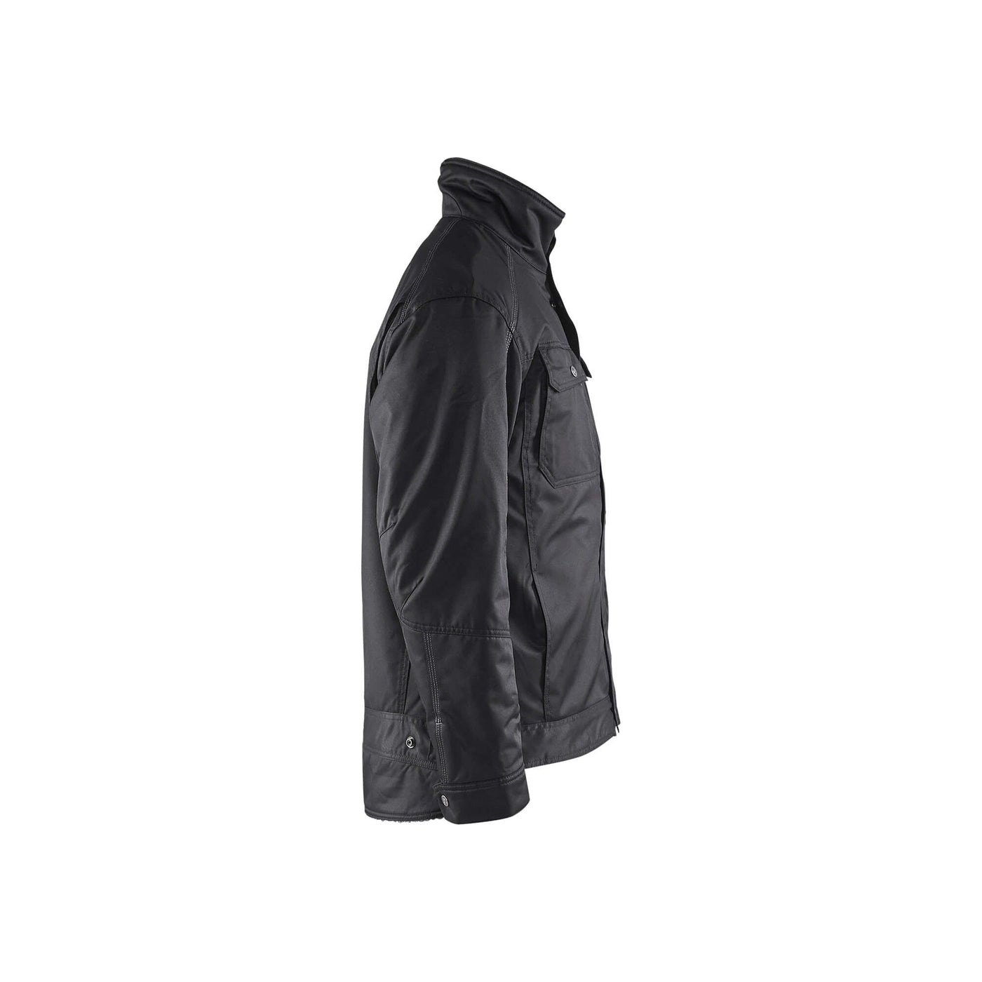 Blaklader 48151900 Winter Workwear Jacket Black Right #colour_black
