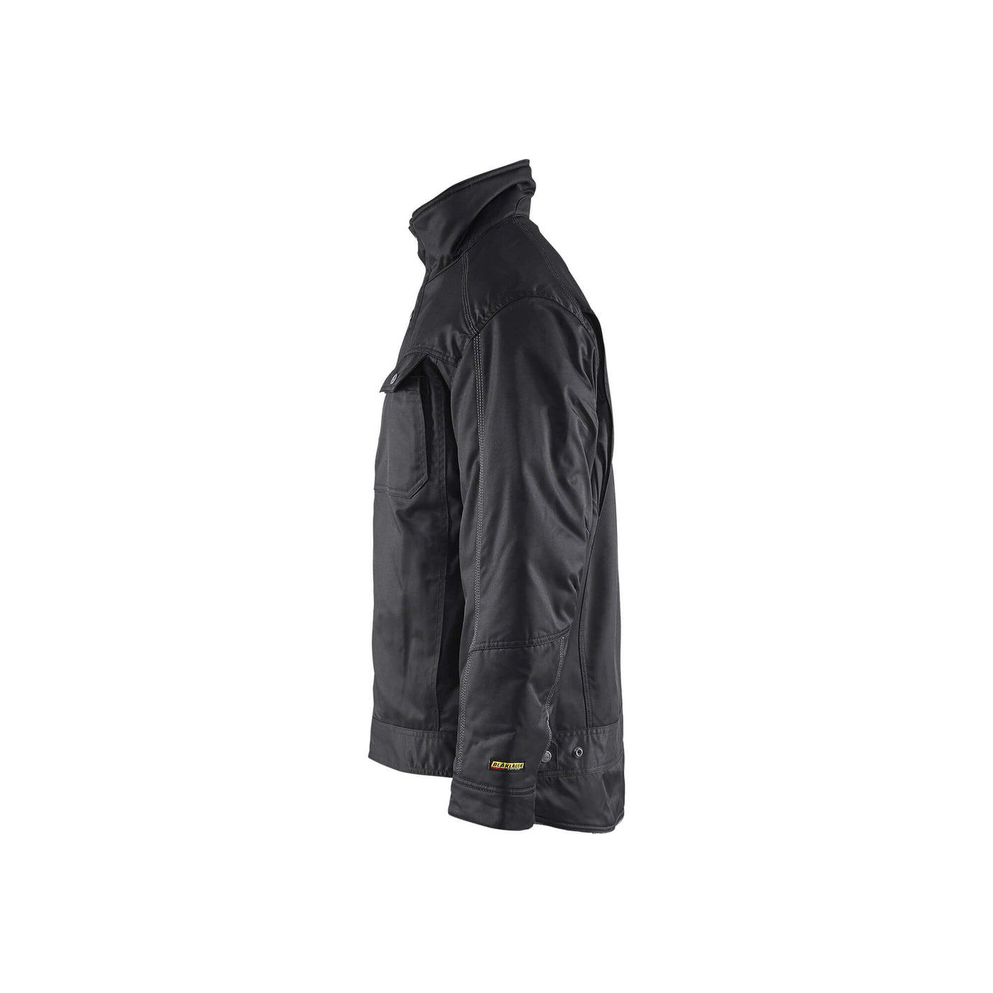 Blaklader 48151900 Winter Workwear Jacket Black Left #colour_black