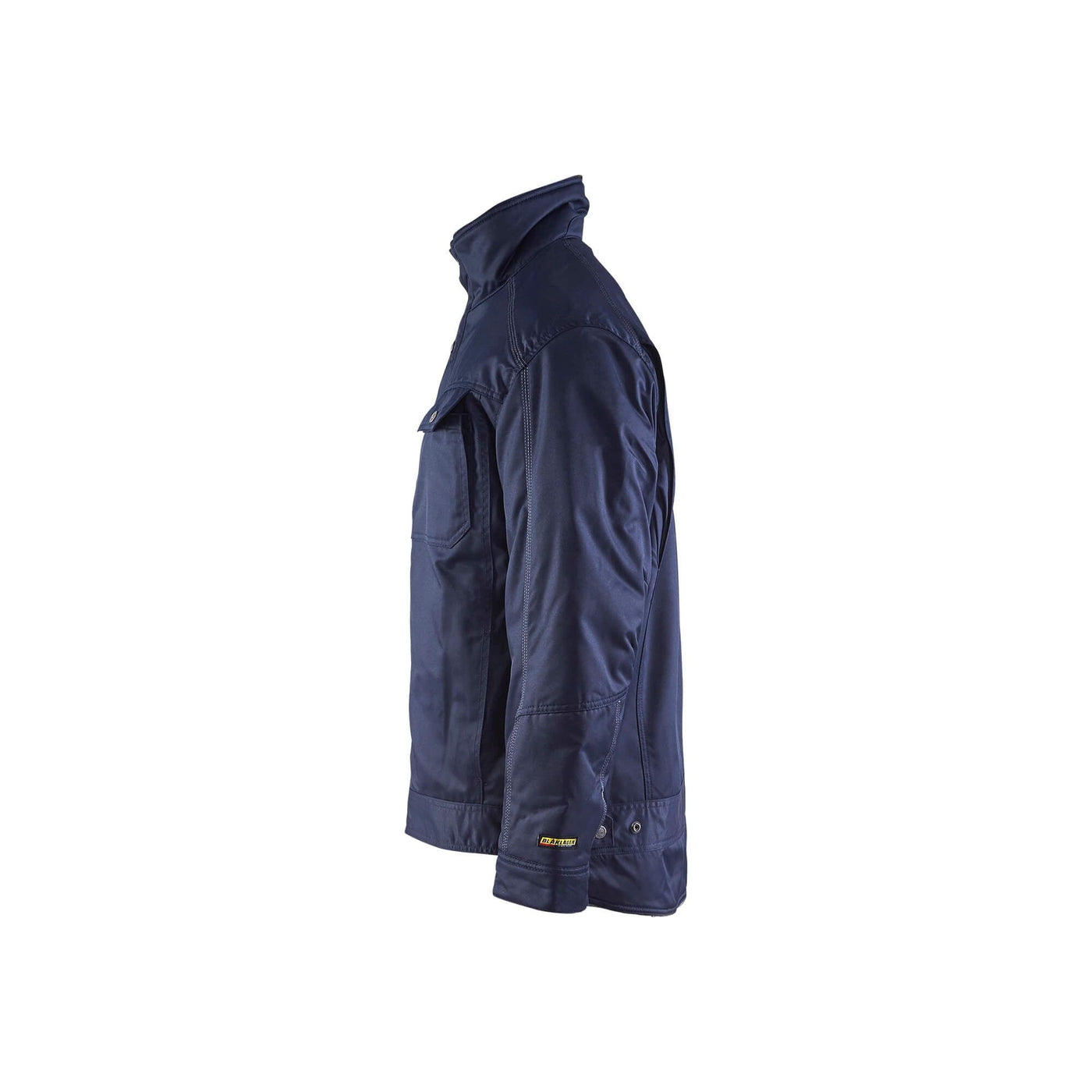 Blaklader 48151900 Winter Workwear Jacket Navy Blue Left #colour_navy-blue