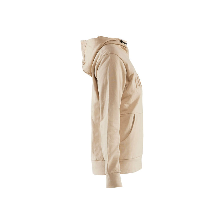 Blaklader 35601158 Womens Hoodie 3D Warm Beige Right #colour_warm-beige