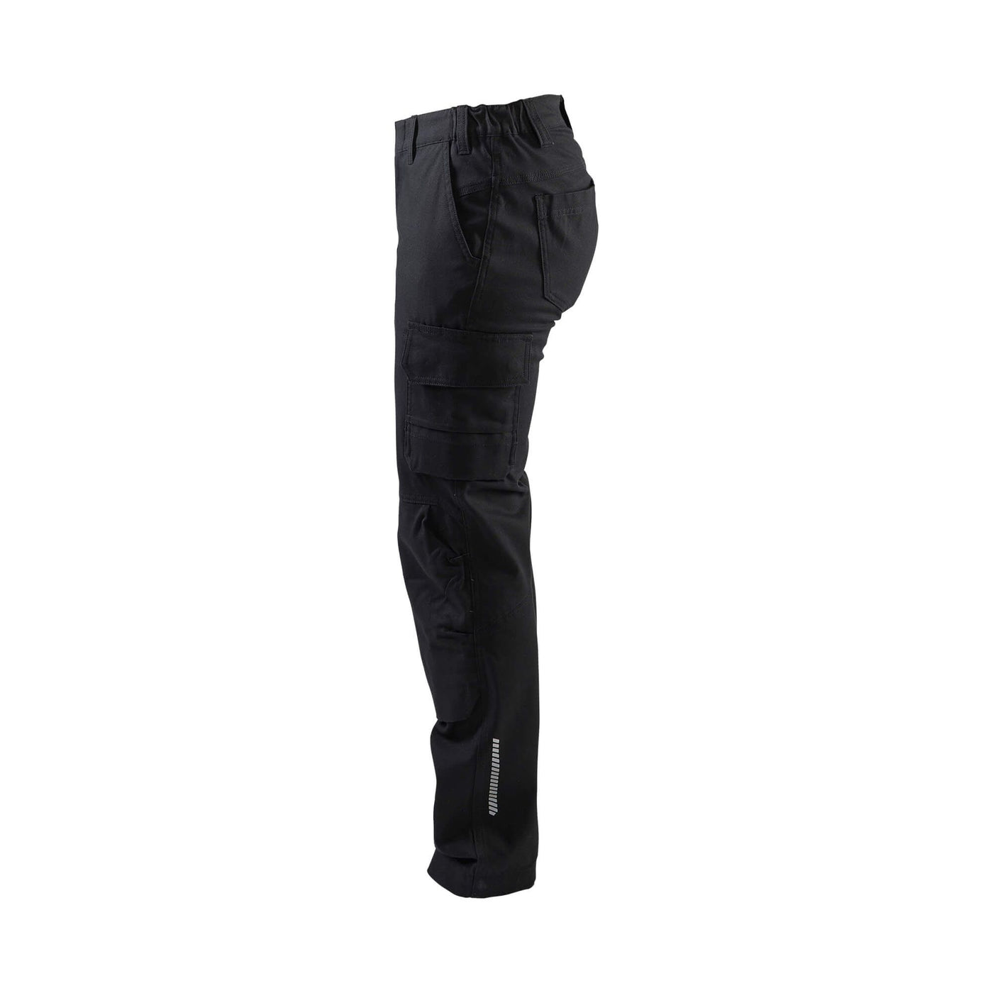 Blaklader 71061344 Womens Industry Trousers Stretch Black Left #colour_black