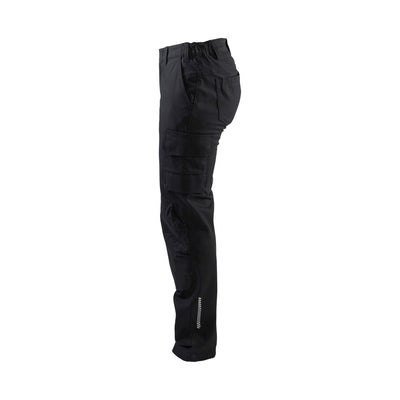 Blaklader 71061344 Womens Industry Trousers Stretch Black Left #colour_black