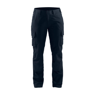 Blaklader 71061344 Womens Industry Trousers Stretch Dark Navy Blue Main #colour_dark-navy-blue
