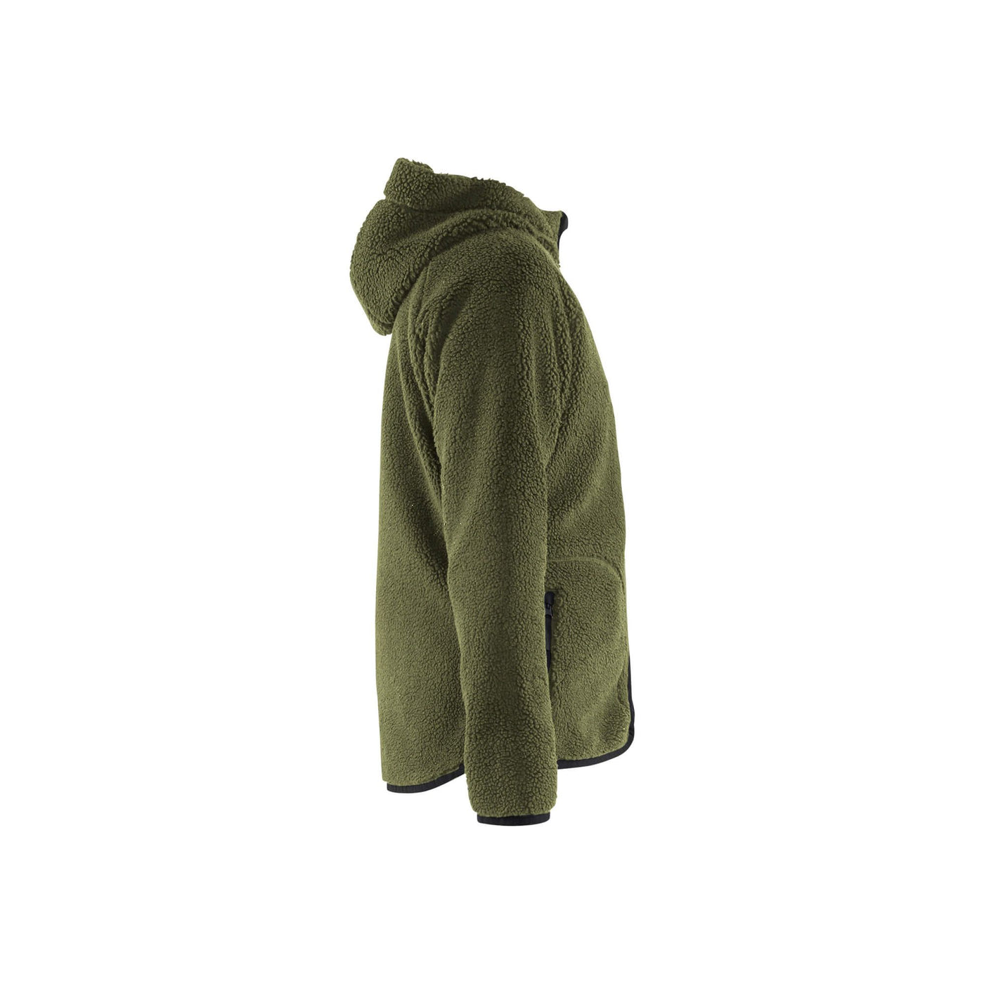 Blaklader 47272955 Womens Pile Jacket Autumn Green Right #colour_autumn-green