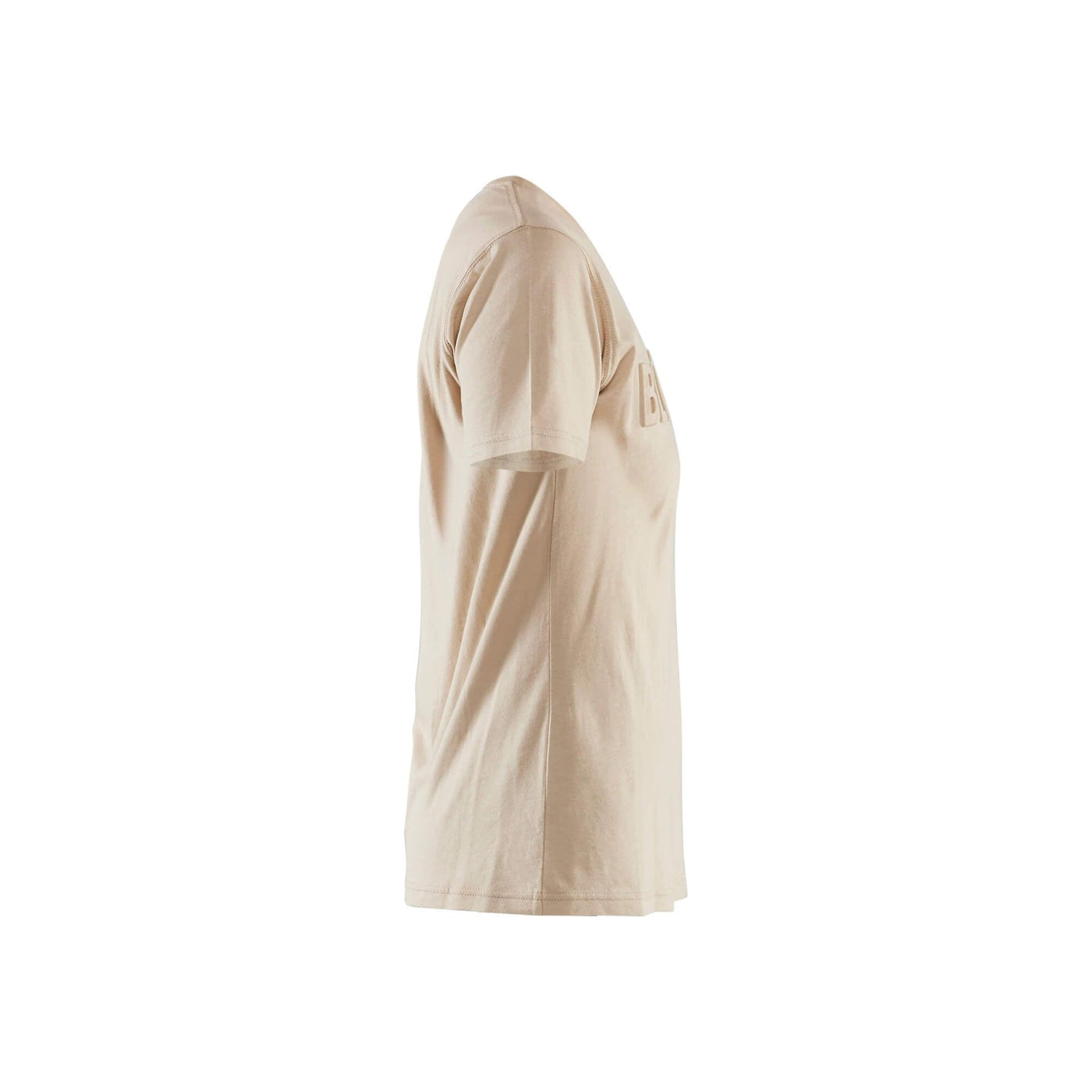 Blaklader 34311042 Womens T-Shirt 3D Warm Beige Right #colour_warm-beige