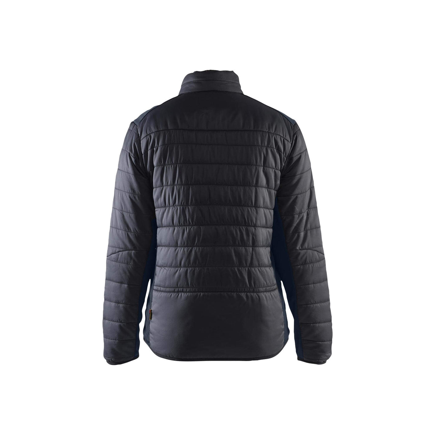 Blaklader 47152030 Womens Warm-Lined Jacket Black/Dark Navy Blue Rear #colour_black-dark-navy-blue