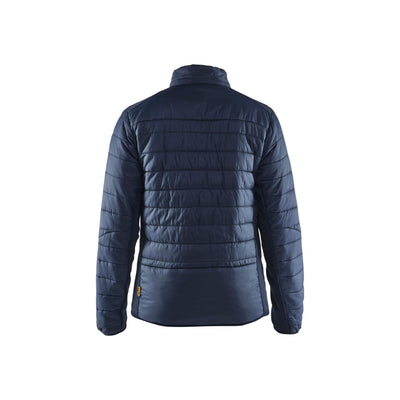 Blaklader 47152030 Womens Warm-Lined Jacket Dark Navy Blue Rear #colour_dark-navy-blue