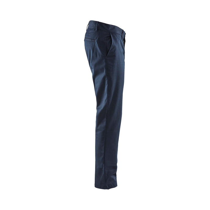 Blaklader 14651830 Work Chinos Stretch Dark Navy Blue Right #colour_dark-navy-blue