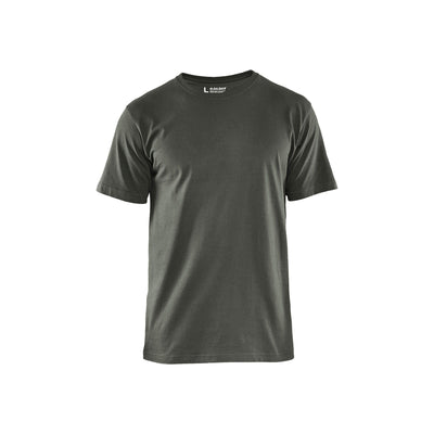 Blaklader 35251042 Work Cotton T-Shirt Army Green Main #colour_army-green